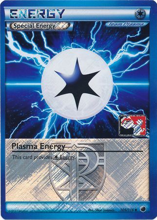 Plasma Energy (106/116) (Play Pokemon Promo) [Black & White: Plasma Freeze] | Mega City Incorporated