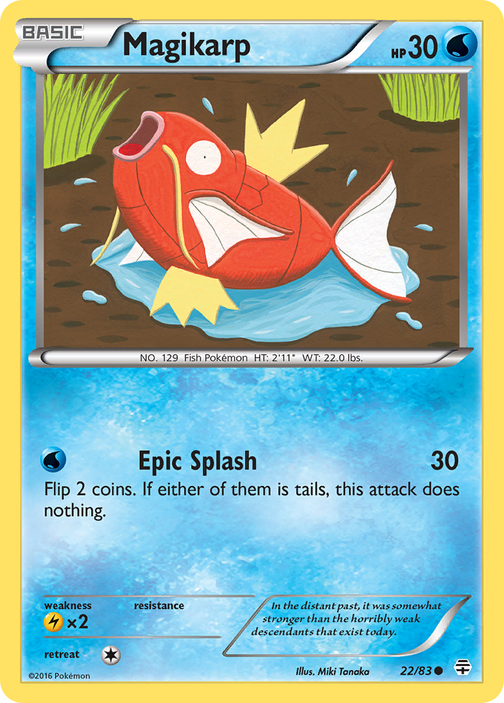 Magikarp (22/83) [XY: Generations] | Mega City Incorporated