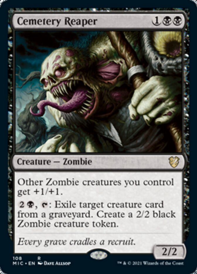 Cemetery Reaper [Innistrad: Midnight Hunt Commander] | Mega City Incorporated