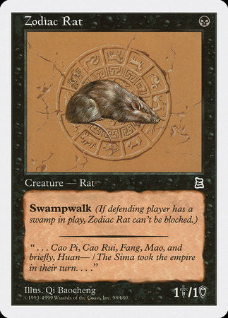 Zodiac Rat [Portal Three Kingdoms] | Mega City Incorporated