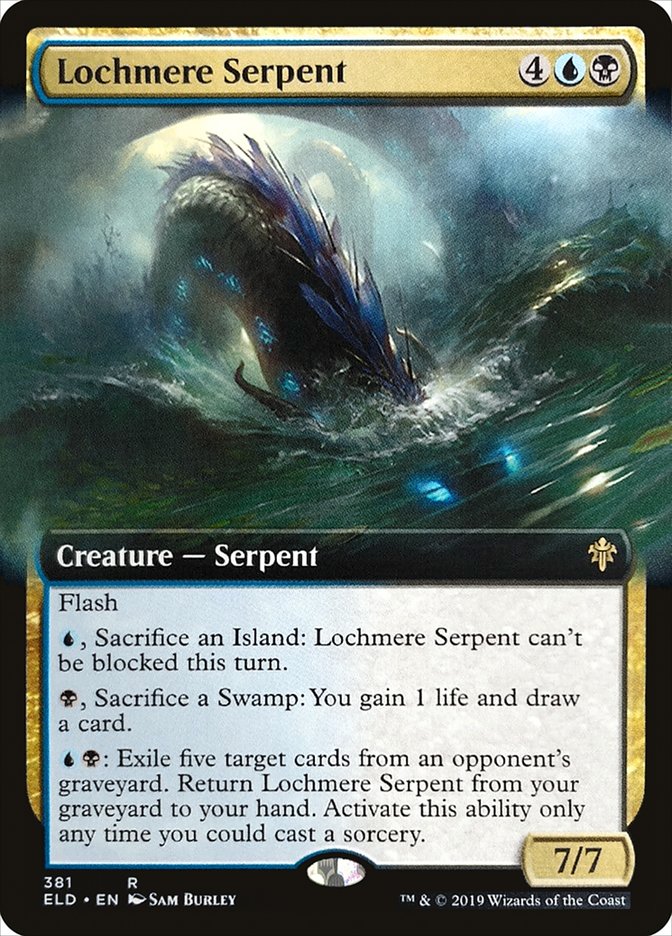 Lochmere Serpent (Extended Art) [Throne of Eldraine] | Mega City Incorporated