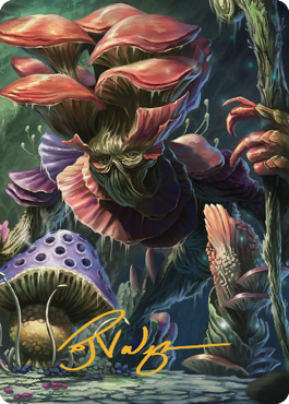 Myconid Spore Tender Art Card (Gold-Stamped Signature) [Commander Legends: Battle for Baldur's Gate Art Series] | Mega City Incorporated