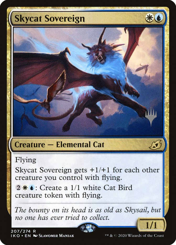 Skycat Sovereign (Promo Pack) [Ikoria: Lair of Behemoths Promos] | Mega City Incorporated