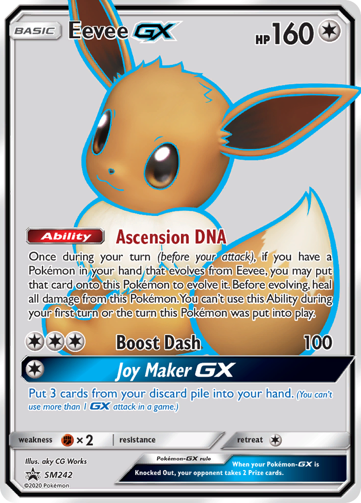 Eevee GX (SM242) [Sun & Moon: Black Star Promos] | Mega City Incorporated