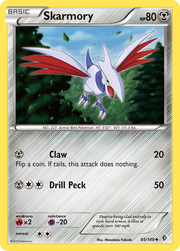 Skarmory (95/149) [Black & White: Boundaries Crossed] | Mega City Incorporated