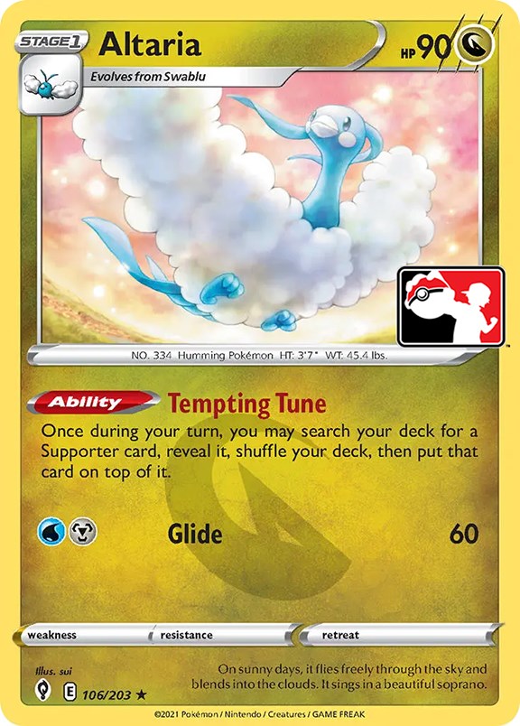 Altaria (106/203) [Prize Pack Series One] | Mega City Incorporated