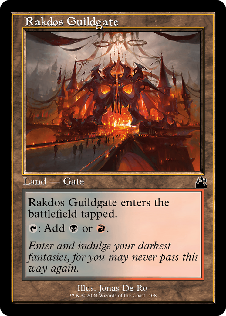 Rakdos Guildgate (Retro Frame) [Ravnica Remastered] | Mega City Incorporated