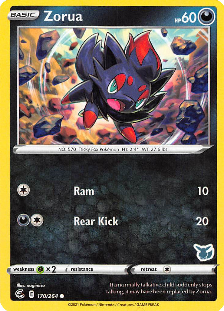 Zorua (170/264) (Eevee Deck) [Battle Academy 2022] | Mega City Incorporated