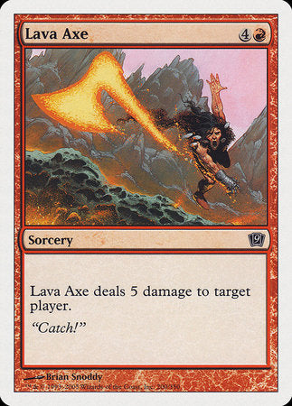 Lava Axe [Ninth Edition] | Mega City Incorporated