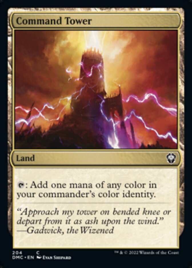 Command Tower [Dominaria United Commander] | Mega City Incorporated