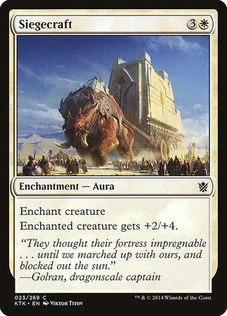 Siegecraft [Khans of Tarkir] | Mega City Incorporated