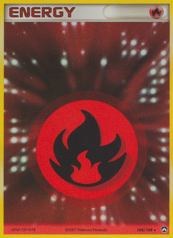 Fire Energy (104/108) [EX: Power Keepers] | Mega City Incorporated