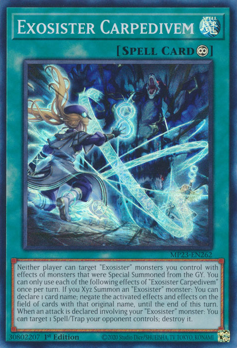 Exosister Carpedivem [MP23-EN262] Super Rare | Mega City Incorporated