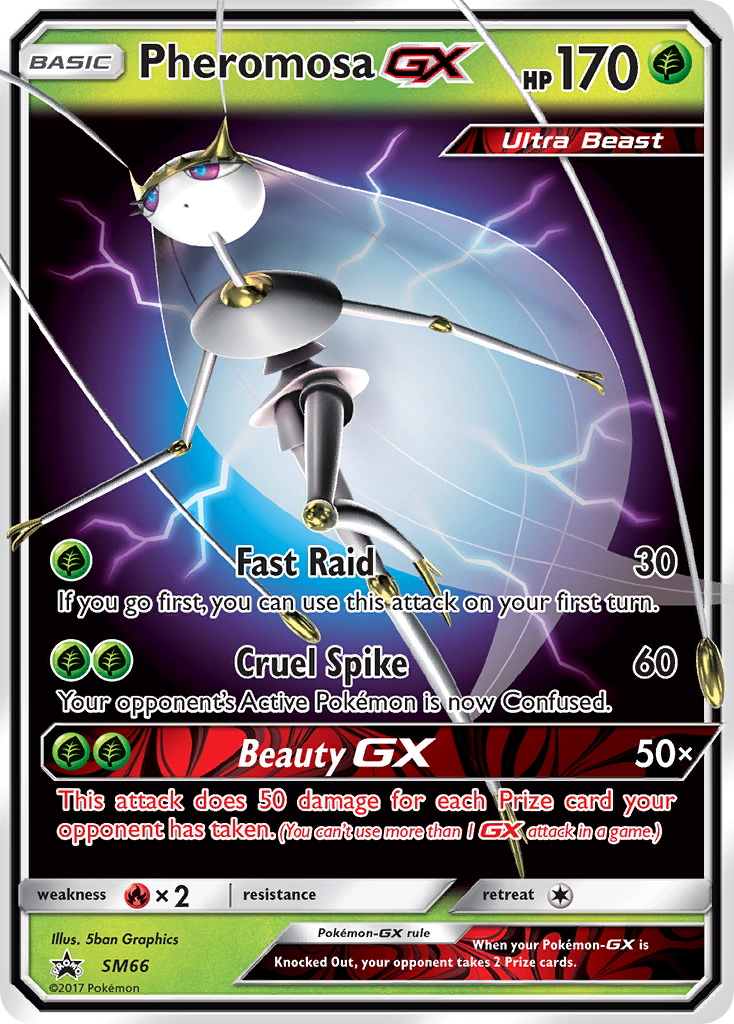 Pheromosa GX (SM66) [Sun & Moon: Black Star Promos] | Mega City Incorporated