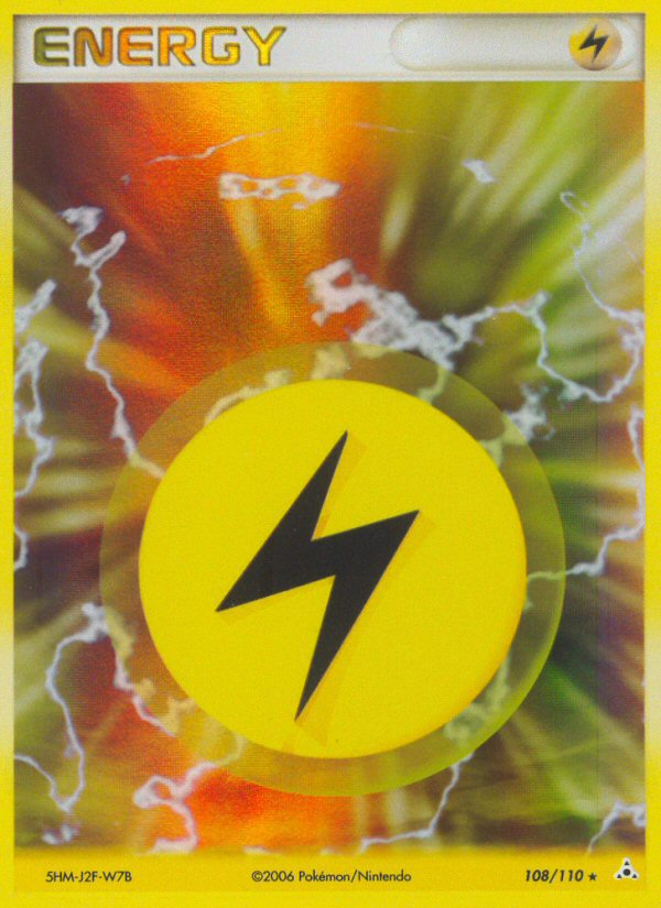 Lightning Energy (108/110) [EX: Holon Phantoms] | Mega City Incorporated