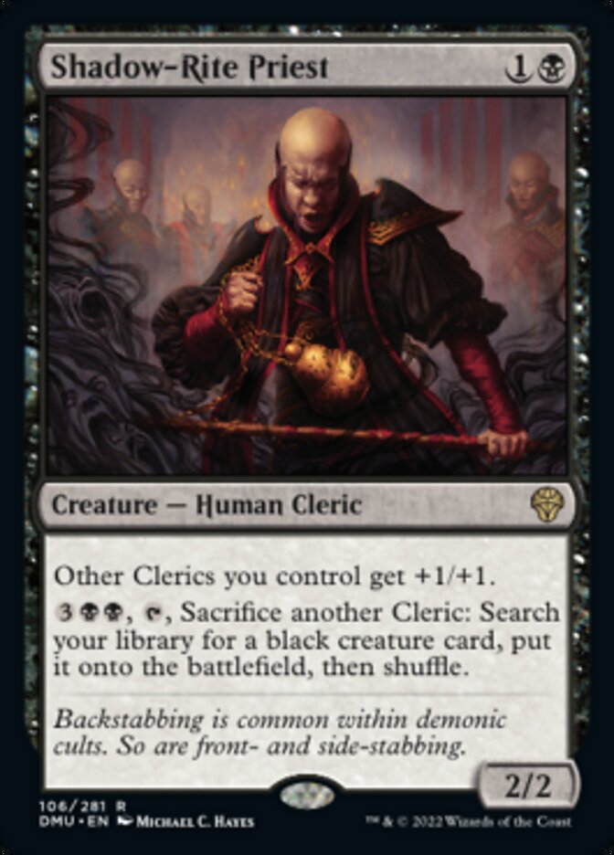 Shadow-Rite Priest [Dominaria United] | Mega City Incorporated