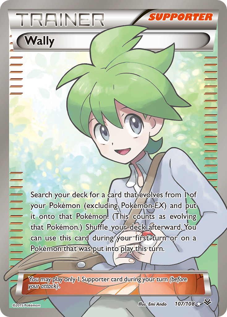 Wally (107/108) [XY: Roaring Skies] | Mega City Incorporated