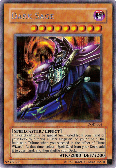 Dark Sage [DOD-002] Prismatic Secret Rare | Mega City Incorporated