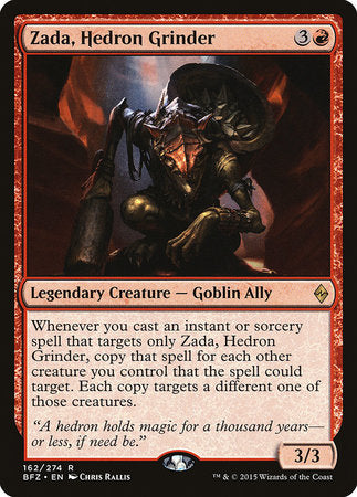 Zada, Hedron Grinder [Battle for Zendikar] | Mega City Incorporated