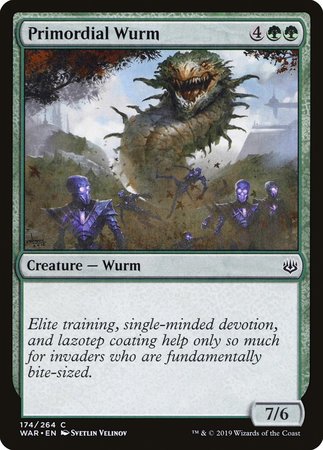 Primordial Wurm [War of the Spark] | Mega City Incorporated