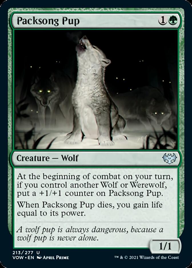 Packsong Pup [Innistrad: Crimson Vow] | Mega City Incorporated