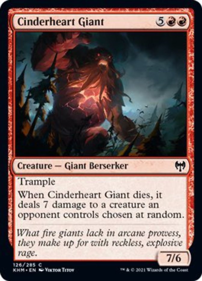 Cinderheart Giant [Kaldheim] | Mega City Incorporated