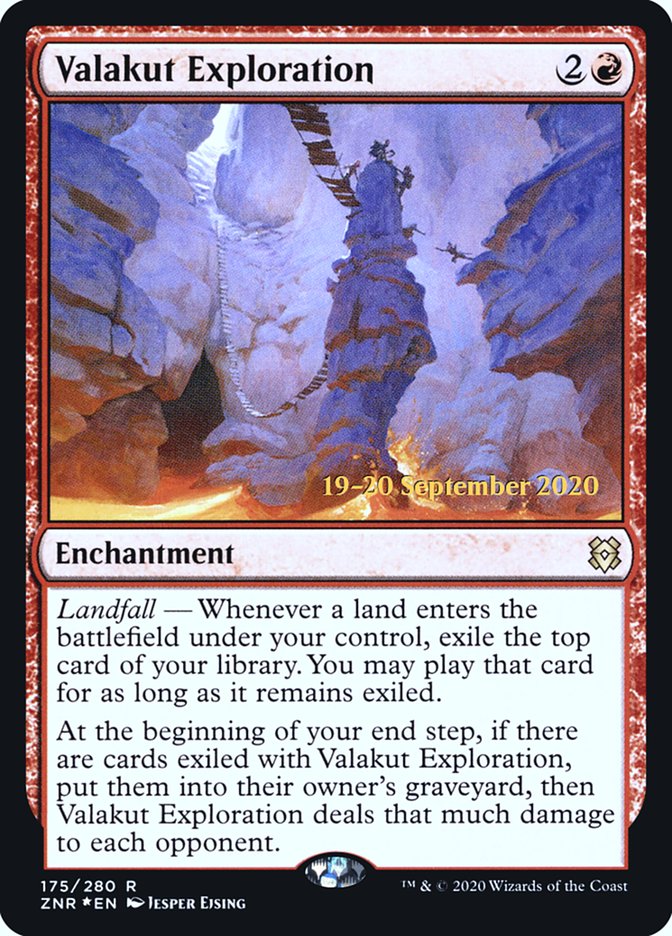 Valakut Exploration  [Zendikar Rising Prerelease Promos] | Mega City Incorporated