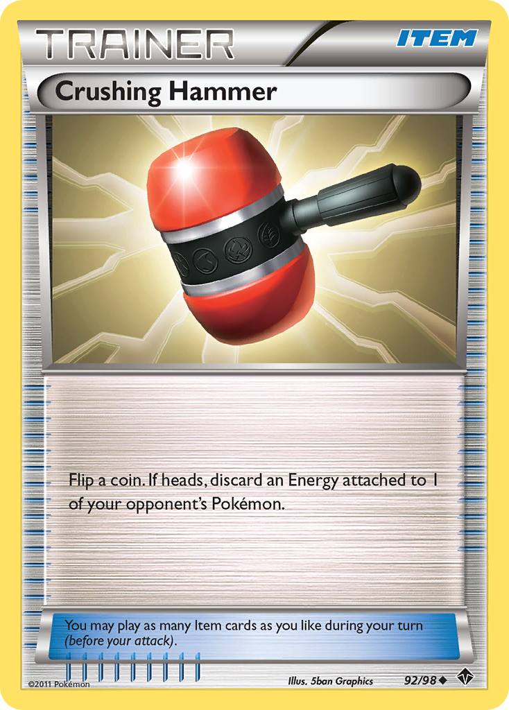 Crushing Hammer (92/98) [Black & White: Emerging Powers] | Mega City Incorporated