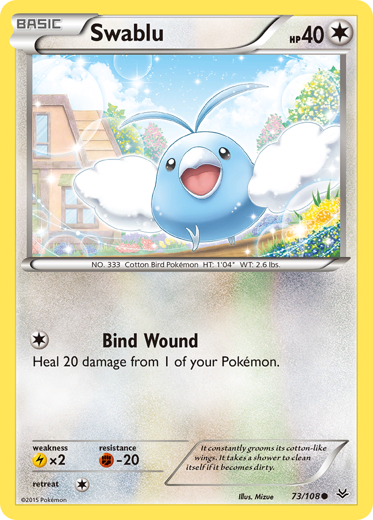 Swablu (73/108) [XY: Roaring Skies] | Mega City Incorporated