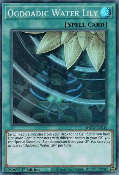 Ogdoadic Water Lily (Super Rare) [ANGU-EN010] Super Rare | Mega City Incorporated