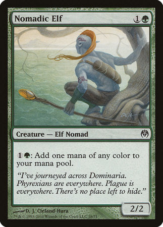 Nomadic Elf [Duel Decks: Phyrexia vs. the Coalition] | Mega City Incorporated