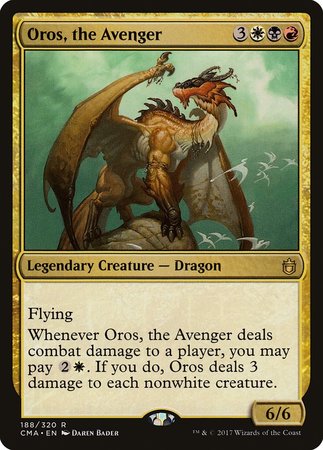 Oros, the Avenger [Commander Anthology] | Mega City Incorporated