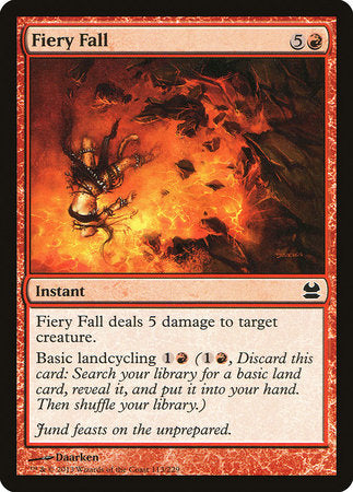 Fiery Fall [Modern Masters] | Mega City Incorporated