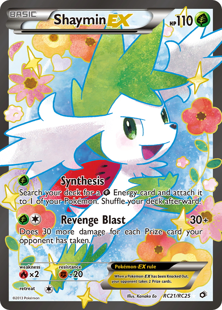 Shaymin EX (RC21/RC25) [Black & White: Legendary Treasures] | Mega City Incorporated