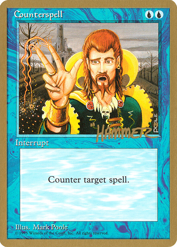 Counterspell (Shawn "Hammer" Regnier) [Pro Tour Collector Set] | Mega City Incorporated