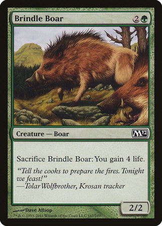 Brindle Boar [Magic 2012] | Mega City Incorporated