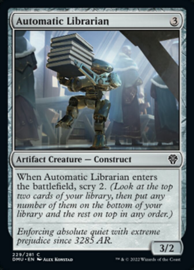 Automatic Librarian [Dominaria United] | Mega City Incorporated