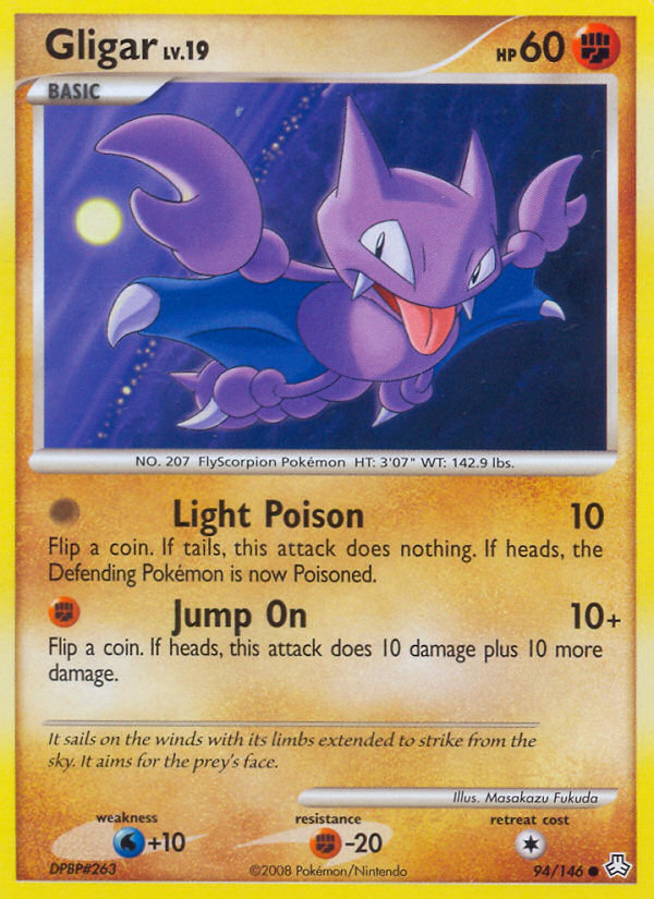 Gligar (94/146) [Diamond & Pearl: Legends Awakened] | Mega City Incorporated