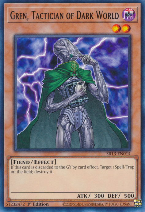 Gren, Tactician of Dark World [SR13-EN014] Common | Mega City Incorporated