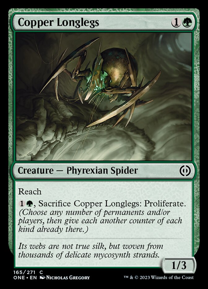 Copper Longlegs [Phyrexia: All Will Be One] | Mega City Incorporated