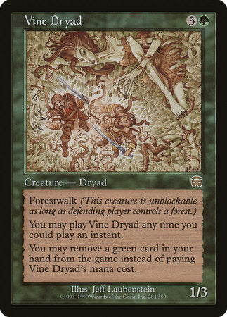 Vine Dryad [Mercadian Masques] | Mega City Incorporated