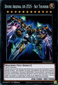 Divine Arsenal AA-ZEUS - Sky Thunder [PHRA-EN045] Secret Rare | Mega City Incorporated