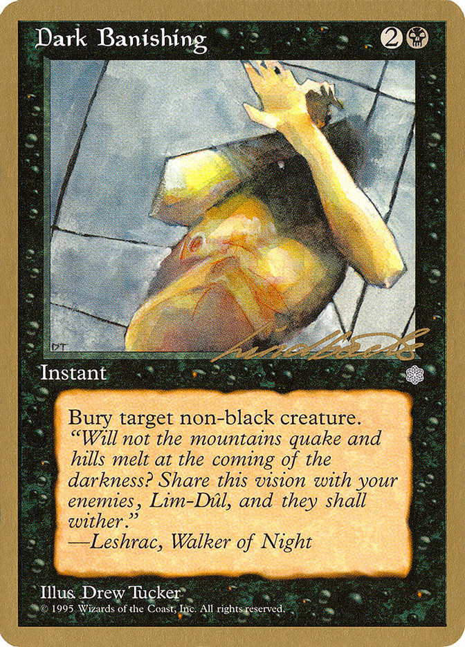 Dark Banishing (Leon Lindback) [Pro Tour Collector Set] | Mega City Incorporated