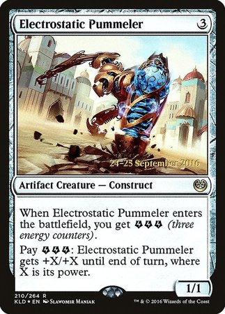 Electrostatic Pummeler [Kaladesh Promos] | Mega City Incorporated