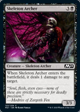 Skeleton Archer [Core Set 2021] | Mega City Incorporated