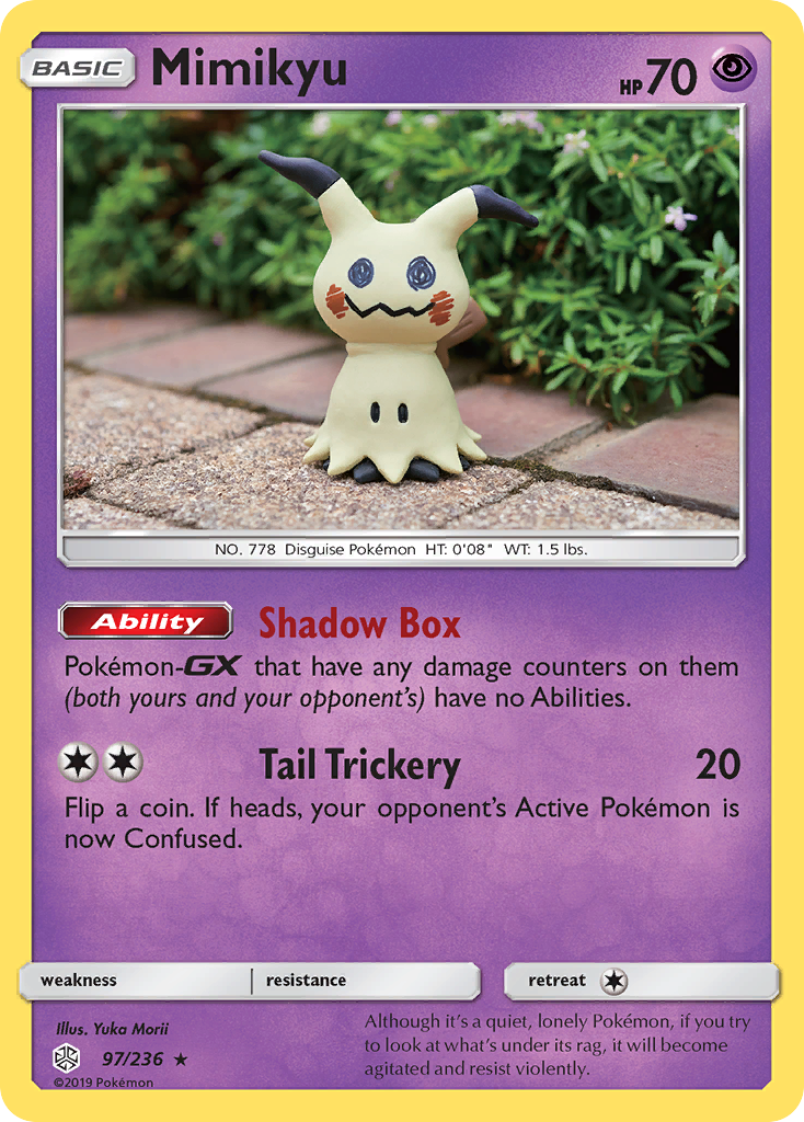 Mimikyu (97/236) [Sun & Moon: Cosmic Eclipse] | Mega City Incorporated