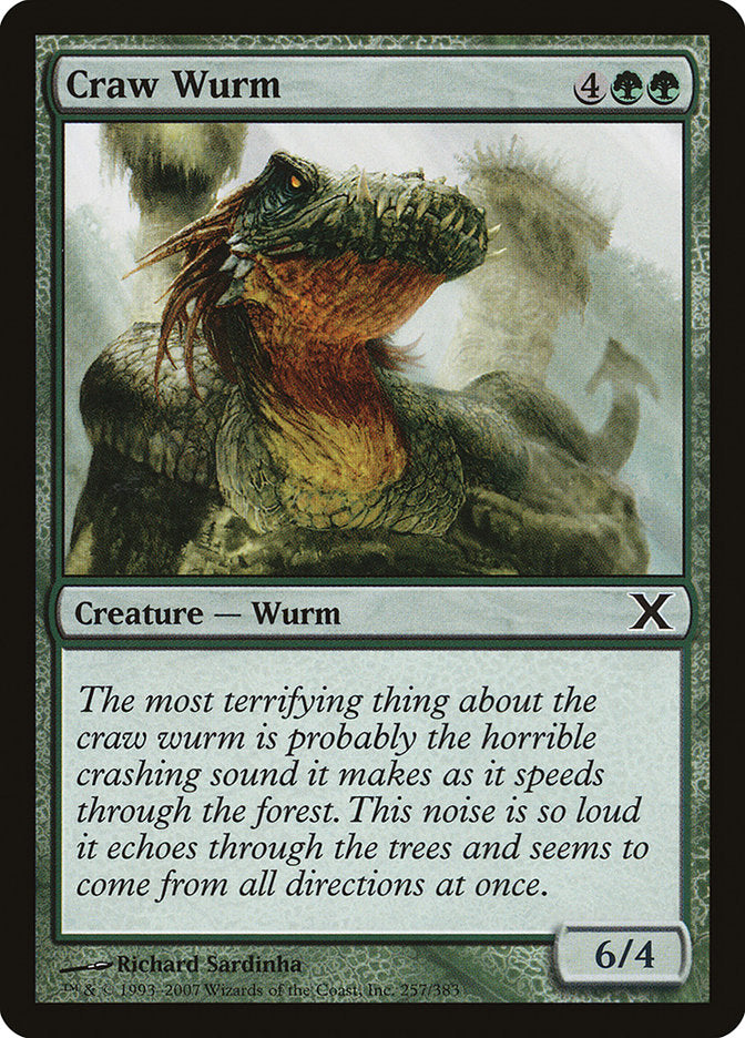 Craw Wurm [Tenth Edition] | Mega City Incorporated