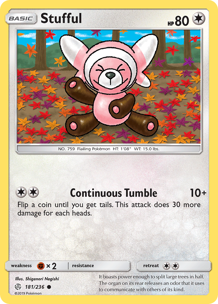 Stufful (181/236) [Sun & Moon: Cosmic Eclipse] | Mega City Incorporated