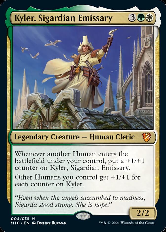 Kyler, Sigardian Emissary [Innistrad: Midnight Hunt Commander] | Mega City Incorporated