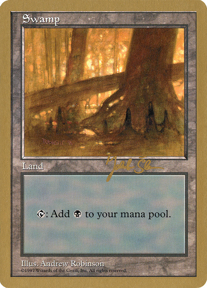 Swamp (js440) (Jakub Slemr) [World Championship Decks 1997] | Mega City Incorporated